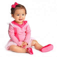 z (售完) Aurora Disney Cuddly Bodysuit Costume for Baby 迪士尼愛洛公主三角哈衣100%有機棉 