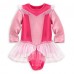 z (售完) Aurora Disney Cuddly Bodysuit Costume for Baby 迪士尼愛洛公主三角哈衣100%有機棉 