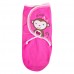Summer Infant SwaddleMe Cotton 初生至3個月嬰兒純棉包巾包被 1件裝 可愛小猴