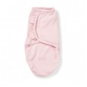 Summer Infant SwaddleMe MicroFleece 初生至3個月嬰兒抓毛包巾包被 1件裝 粉紅