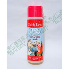 Childs Farm Hair & Body Wash for Dirty Rascals 橙香沐浴洗髮二合一 250ml (英國) 適合濕疹過敏肌