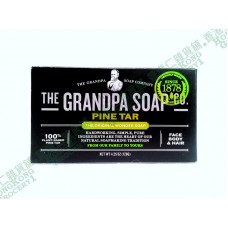 Grandpa's Pine Tar Soap 美國爺爺松焦油皂 外國濕疹牛皮癬頭皮屑用戶推薦 4.25oz 特大裝
