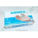 AMMEX Medical Clear Vinyl Gloves 乙烯基一次性手套100件 FDA 認可 Size S 適合女性及小童