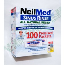 NeilMed’s Sinus Rinse pH平衡生理洗鼻鹽100包 維持鼻腔清潔衛生 緩解鼻敏感 鼻竇炎